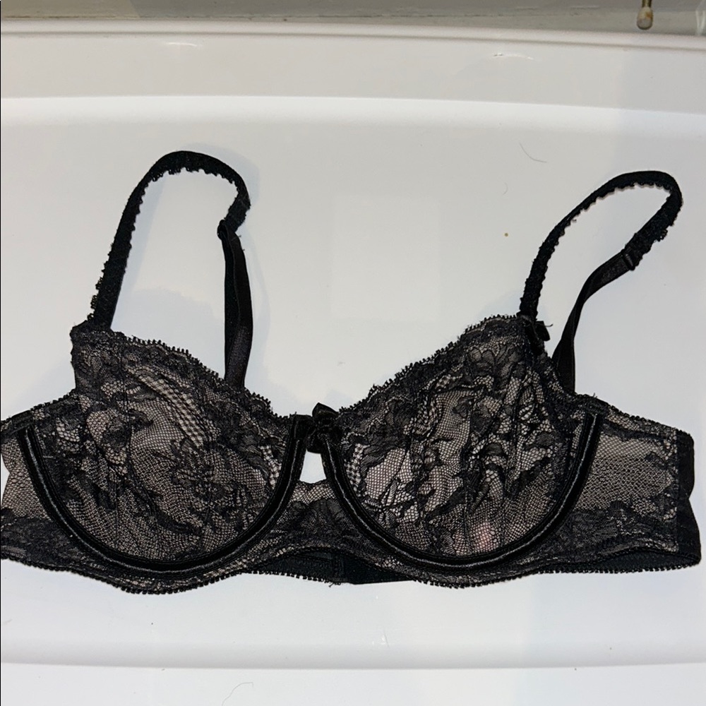 Victoria's Secret Black Lace Bra